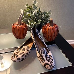 Sam Edelman animal print loafers